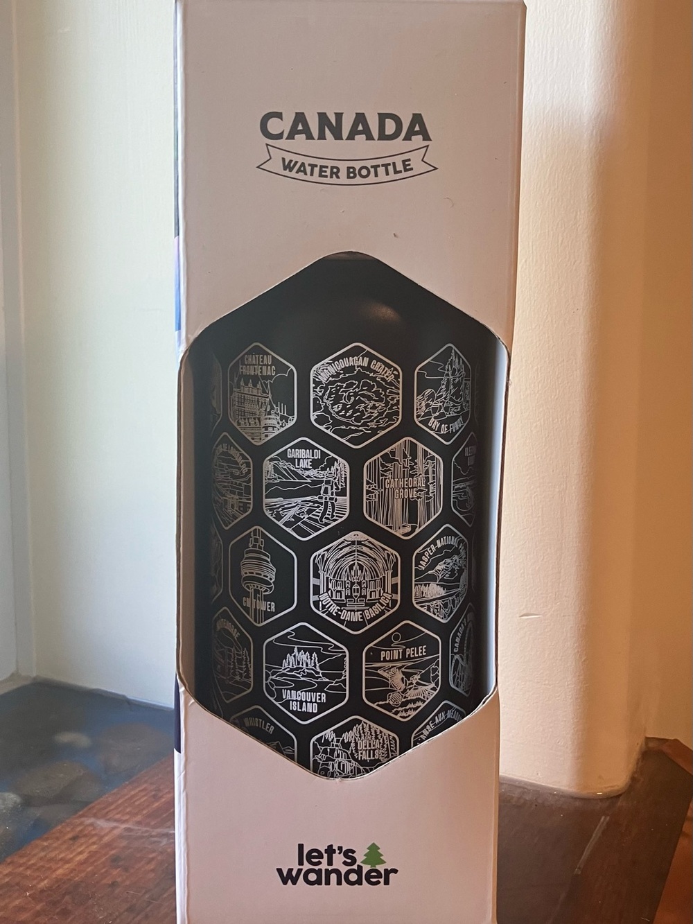 Canada Stainless Water Bottle - Navy